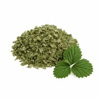 Strawberry leaves