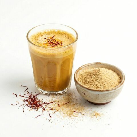 Karak Chai Safran Latte