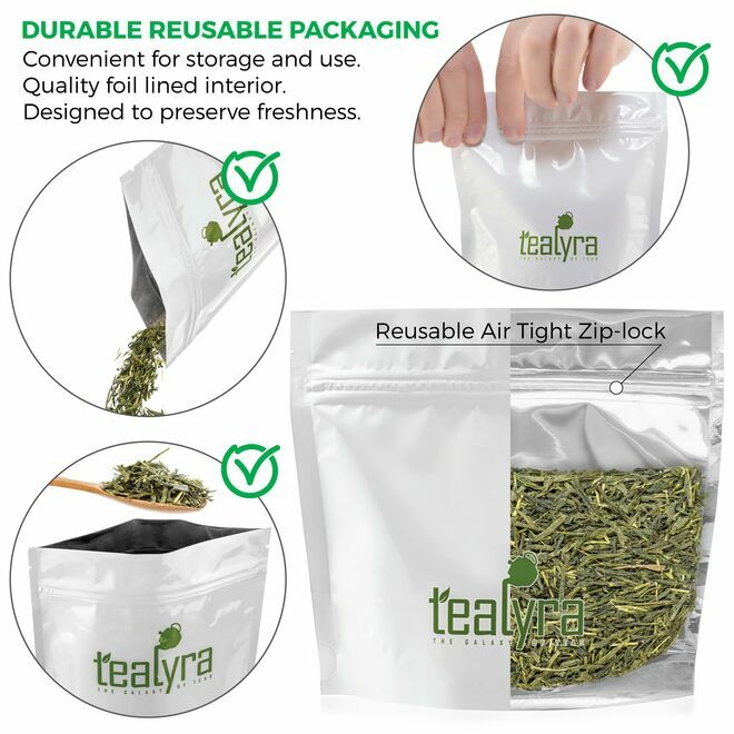 green japanese tea powder